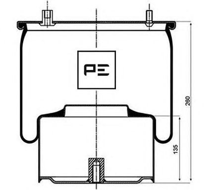 Burduf, suspensie pneumatica