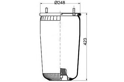 Burduf, suspensie pneumatica