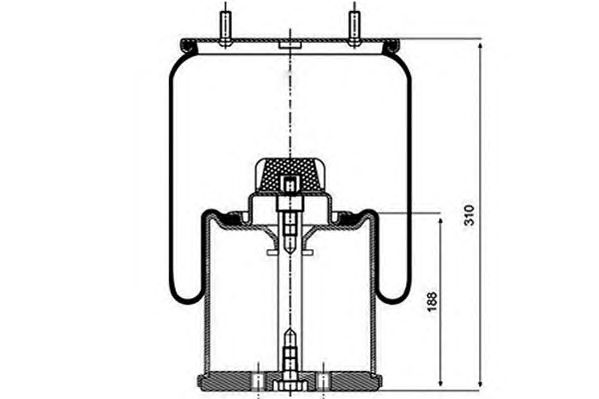 Burduf, suspensie pneumatica