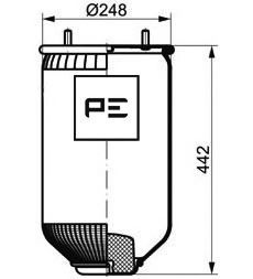 Burduf, suspensie pneumatica