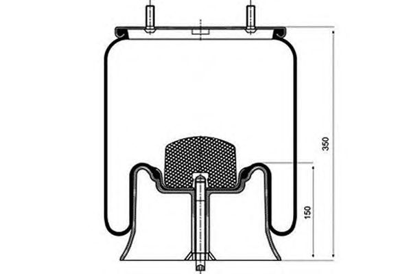 Burduf, suspensie pneumatica