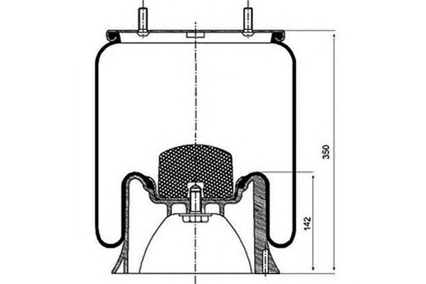 Burduf, suspensie pneumatica