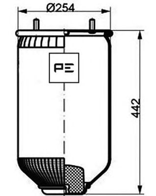 Burduf, suspensie pneumatica