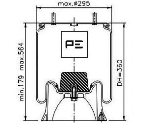 Burduf, suspensie pneumatica