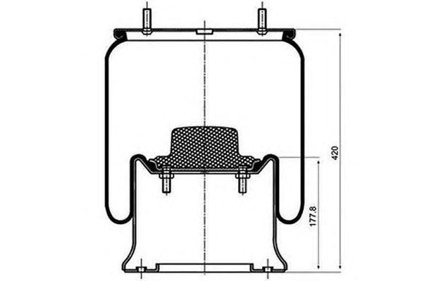 Burduf, suspensie pneumatica