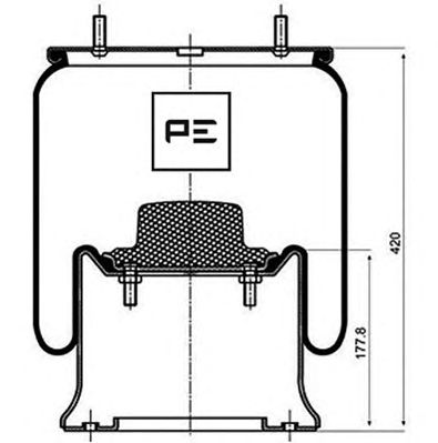 Burduf, suspensie pneumatica