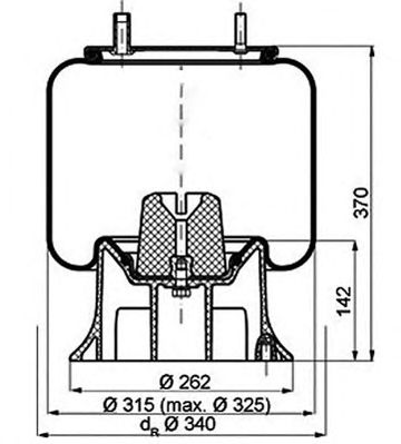 Burduf, suspensie pneumatica