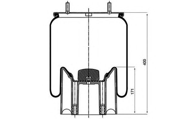 Burduf, suspensie pneumatica