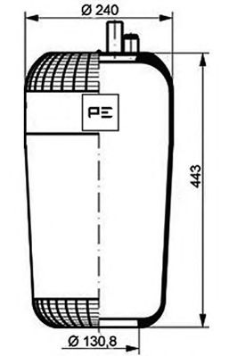 Burduf, suspensie pneumatica