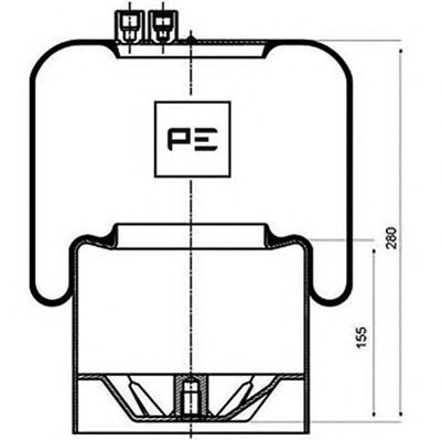 Burduf, suspensie pneumatica