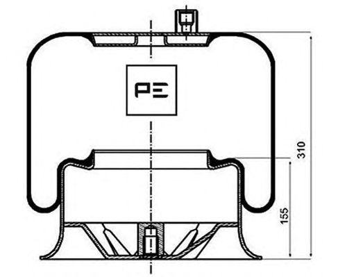 Burduf, suspensie pneumatica