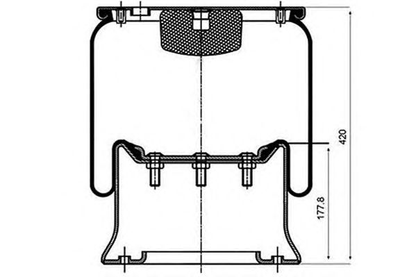 Burduf, suspensie pneumatica