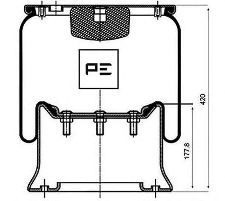 Burduf, suspensie pneumatica