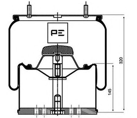 Burduf, suspensie pneumatica