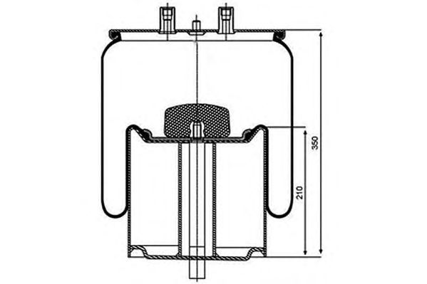 Burduf, suspensie pneumatica