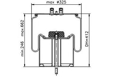 Burduf, suspensie pneumatica