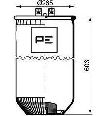 Burduf, suspensie pneumatica