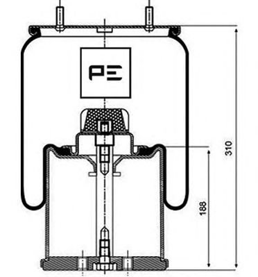 Burduf, suspensie pneumatica