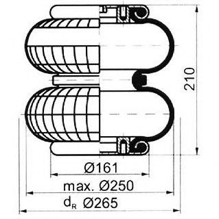 Burduf, suspensie pneumatica