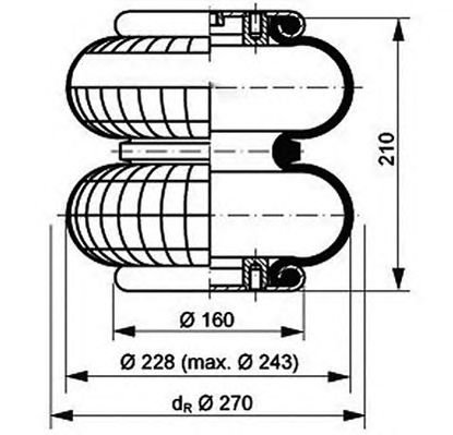 Burduf, suspensie pneumatica