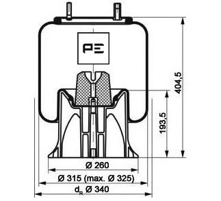 Burduf, suspensie pneumatica