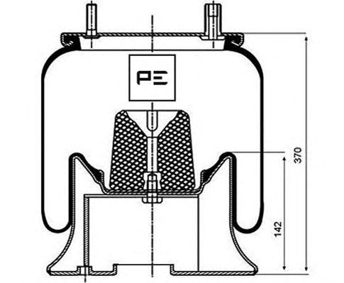 Burduf, suspensie pneumatica