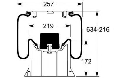 Burduf, suspensie pneumatica