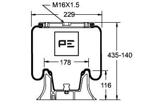 Burduf, suspensie pneumatica; Burduf, suspensie pneumatica