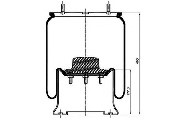 Burduf, suspensie pneumatica