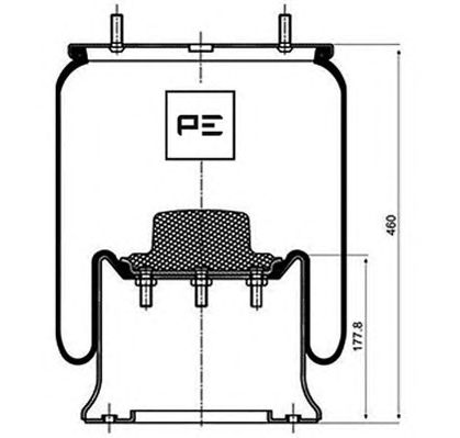 Burduf, suspensie pneumatica