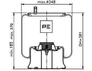 Burduf, suspensie pneumatica