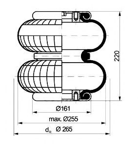 Burduf, suspensie pneumatica