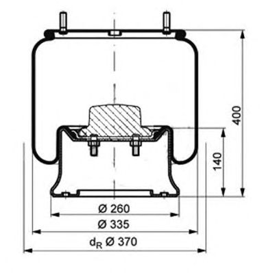 Burduf, suspensie pneumatica