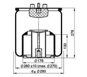 Burduf, suspensie pneumatica