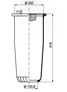 Burduf, suspensie pneumatica