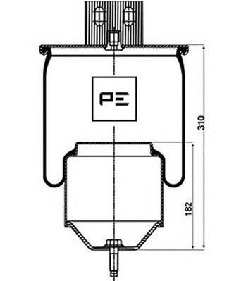 Burduf, suspensie pneumatica; Burduf, suspensie pneumatica