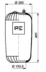 Burduf, suspensie pneumatica