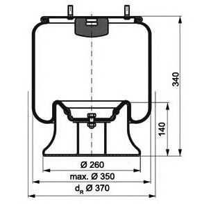 Burduf, suspensie pneumatica