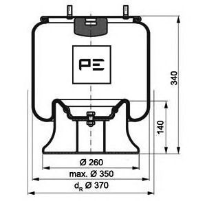 Burduf, suspensie pneumatica