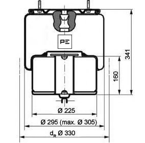 Burduf, suspensie pneumatica