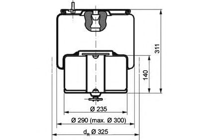 Burduf, suspensie pneumatica