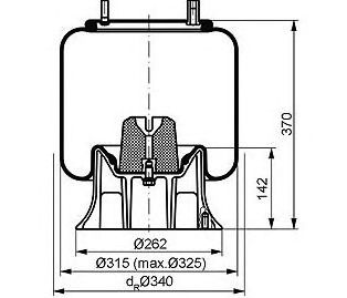 Burduf, suspensie pneumatica