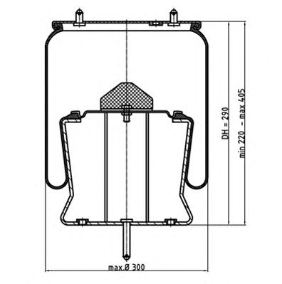 Burduf, suspensie pneumatica