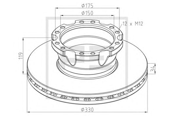 Disc frana