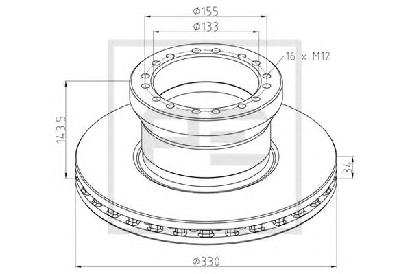 Disc frana