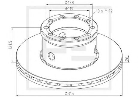 Disc frana