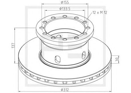 Disc frana