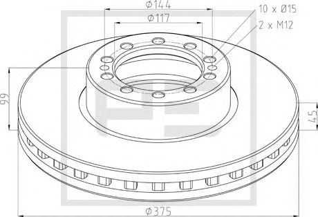 Disc frana