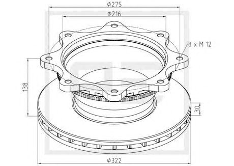 Disc frana