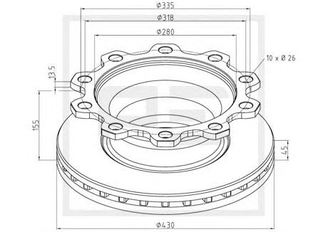 Disc frana